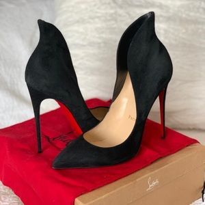 Christian Louboutin Mea Culpia 120 blk suede